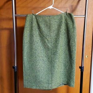 Tweedy woven straight skirt, size 14